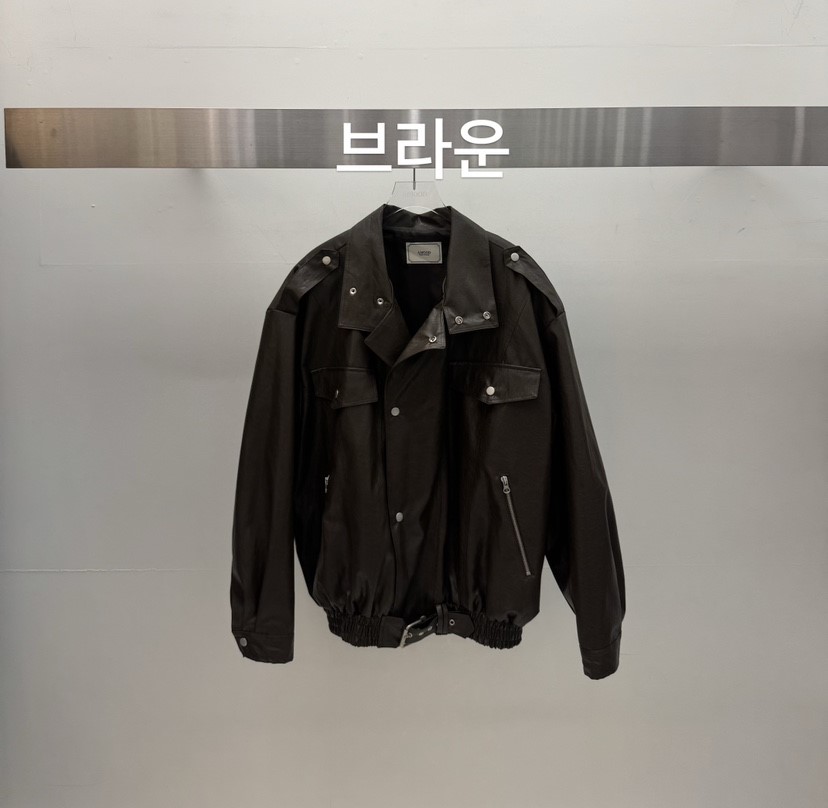 AMOOD東大門代購女士新品休閑人氣真品推薦熱賣26春夏夾克皮革AMOOD夾克