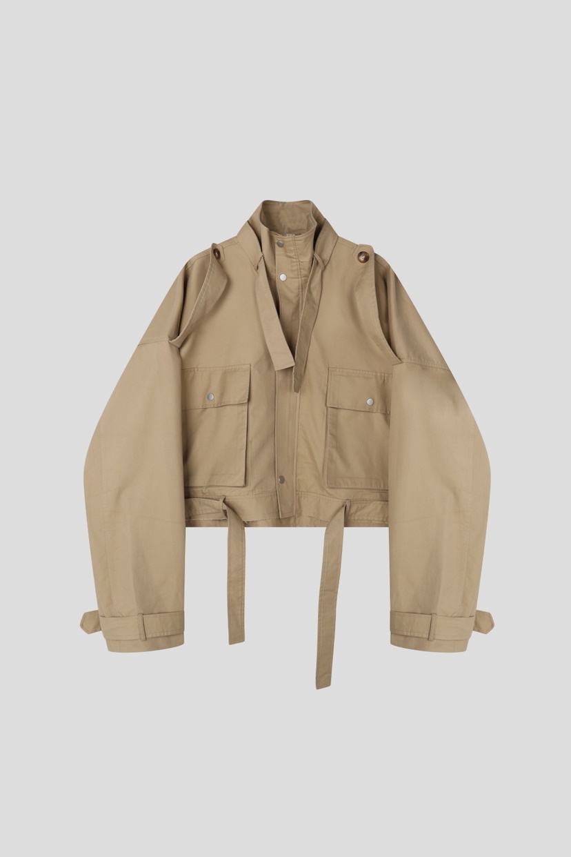 OURWAVE/OUR ROOM東大門代購女士新款真品推薦夾克含腰帶Our Wave/Our Room夾克