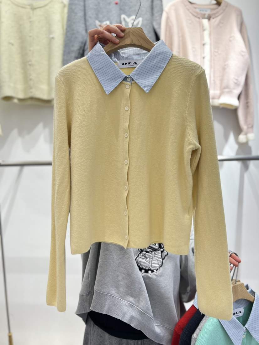 OLA東大門代購女裝新品人氣真品推薦26春夏熱賣時尚針織衫mellor/OLA針織衫