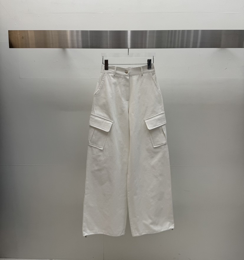 AMOOD韓國直郵女裝新品職業休閑時尚熱賣26春夏休閑褲口袋AMOOD休閑褲