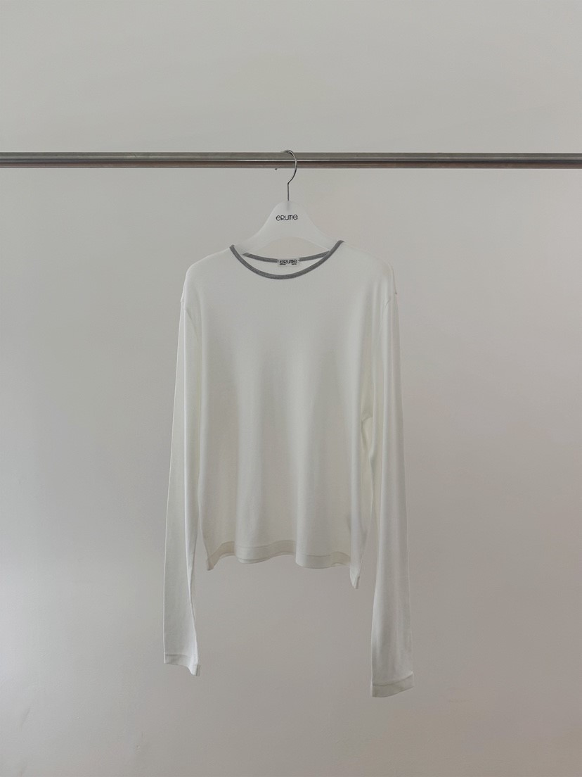 ERUME東大門實拍女裝新款時尚推薦人氣休閑熱賣職業長袖T恤ERUME長袖T恤