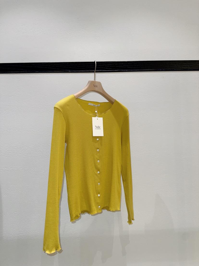 NDE東大門直郵女士新款時尚推薦休閑熱賣26春夏真品長袖T恤BOHEME_NDE長袖T恤