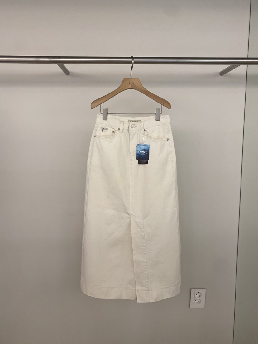 OP PER韓國代購女裝新款真品熱賣26春夏人氣休閑推薦長裙OPPER-simplebeige長裙