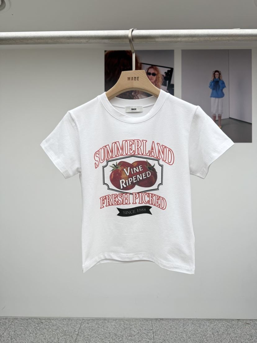 MADE-P韓國代購女士新品時尚26春夏休閑真品職業人氣T恤MADE-PT恤