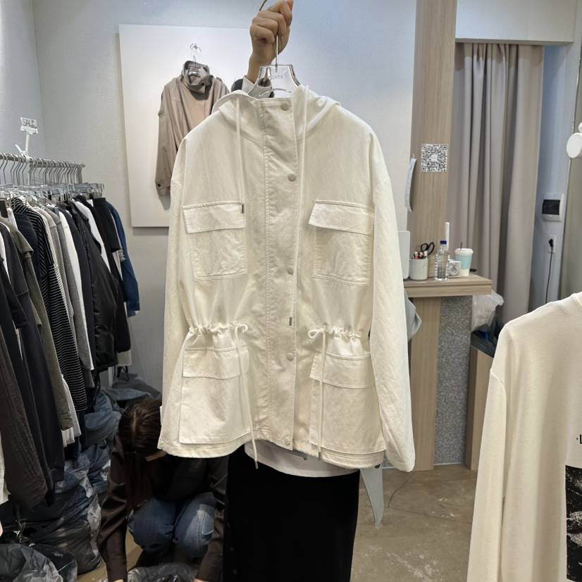 PLOVER東大門直郵女裝新款熱賣26春夏人氣時尚夾克連帽衫PLO_VER夾克