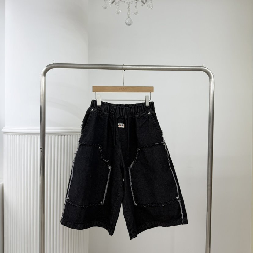 PALETTE-Q東大門實拍女士新品推薦休閑熱賣職業短褲流蘇PALETTE-Q短褲