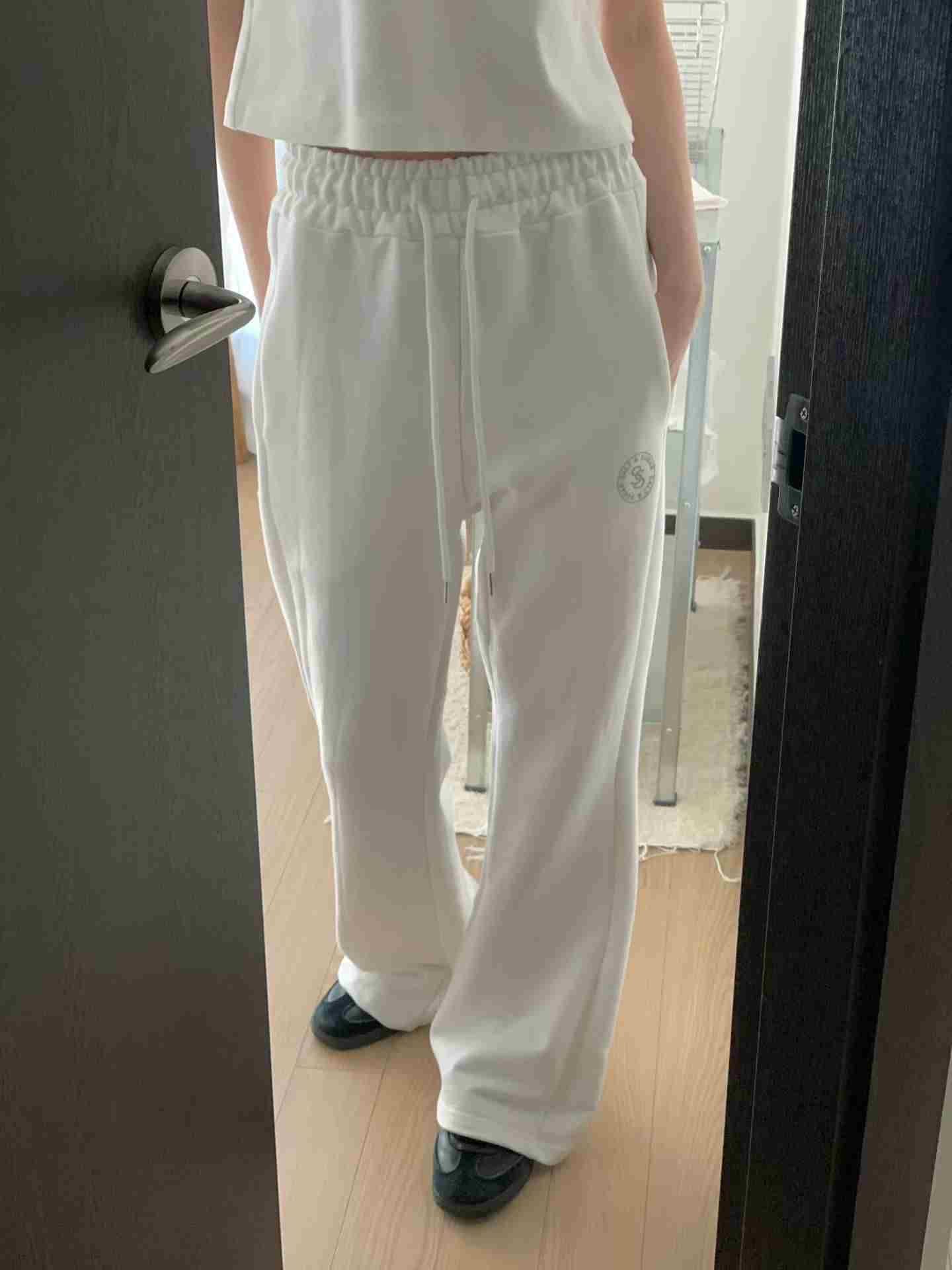 FIVE東大門實拍女裝新款休閑推薦真品職業26春夏休閑褲喇叭FIVE休閑褲