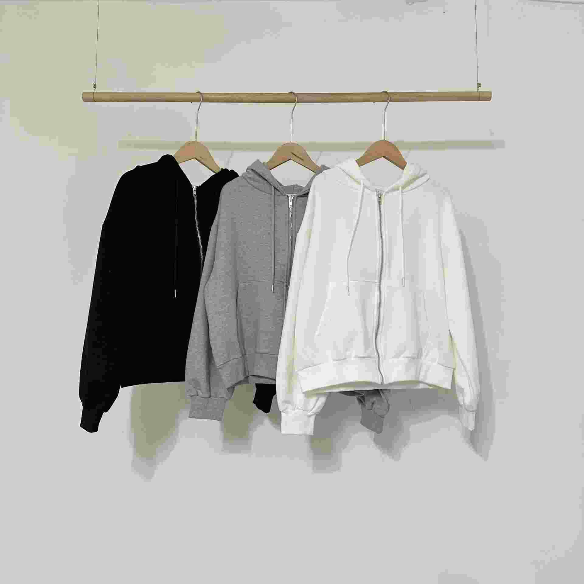 FIVE韓國直郵女士新品人氣真品職業熱賣休閑夾克連帽拉鏈衫FIVE夾克