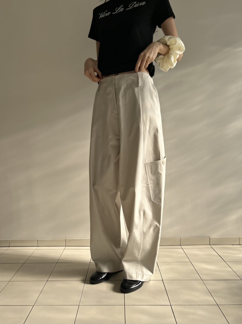 ME MO東大門實拍女裝新款熱賣人氣26春夏時尚休閑休閑褲ME MO休閑褲