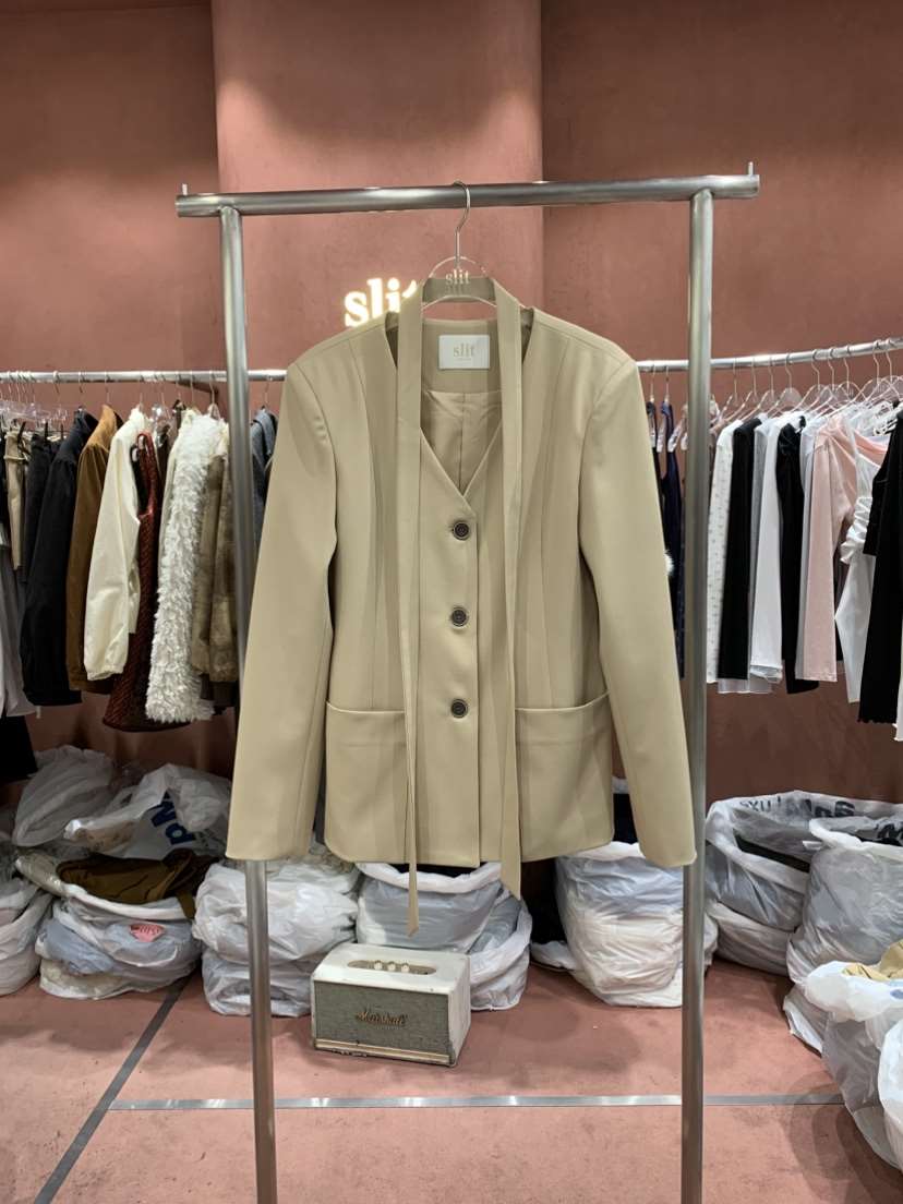 SLIT東大門代購女裝新品26春夏人氣時尚真品熱賣職業夾克SLIT夾克