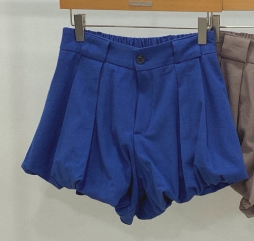 PARIS MATCH東大門實拍女士新款時尚人氣推薦短褲不含腰帶PARIS MATCH短褲
