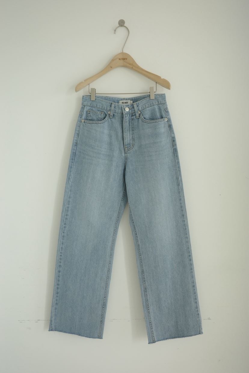 KERRY韓國直郵女士新品時尚26春夏職業推薦休閑真品牛仔褲KERRY牛仔褲