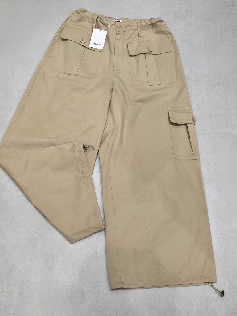 LIKEVAM東大門實拍女裝新款時尚休閑職業人氣休閑褲工裝褲LIKEVAM休閑褲