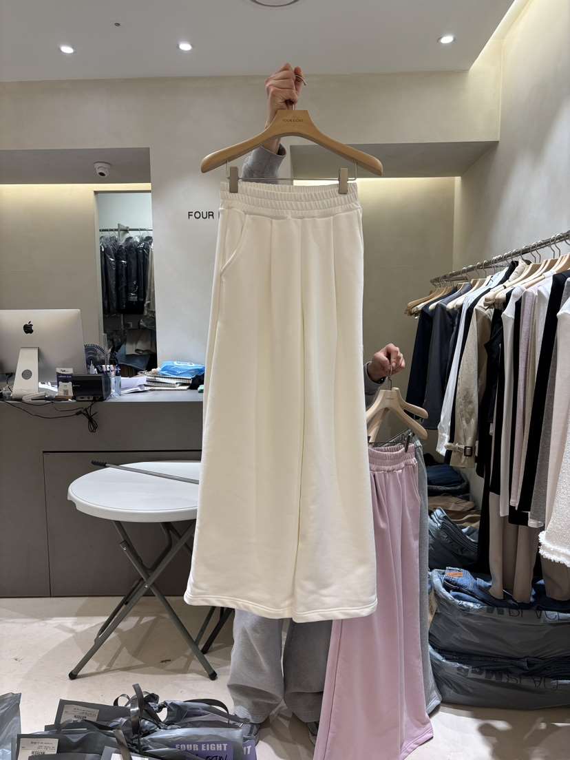 FOUREIGHT東大門實拍女裝新品職業時尚26春夏人氣休閑休閑褲FOUR EIGHT休閑褲