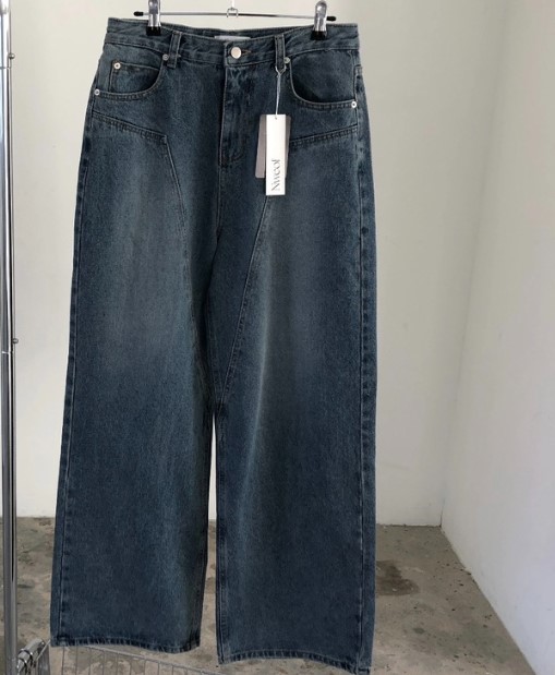 NWEOL東大門直郵女裝新款真品推薦26春夏職業休閑人氣牛仔褲NWEOL牛仔褲