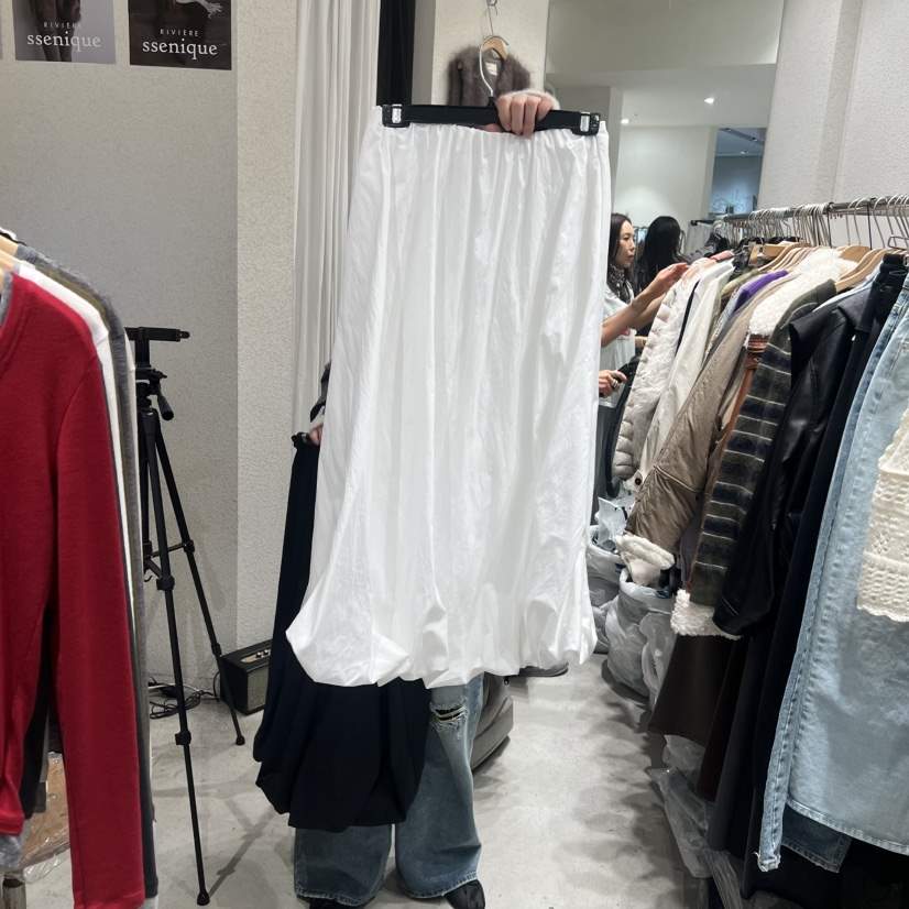 SSEMIENNE韓國直郵女士新品推薦真品時尚休閑半身裙中短裙SSENIQUE半身裙/中短裙