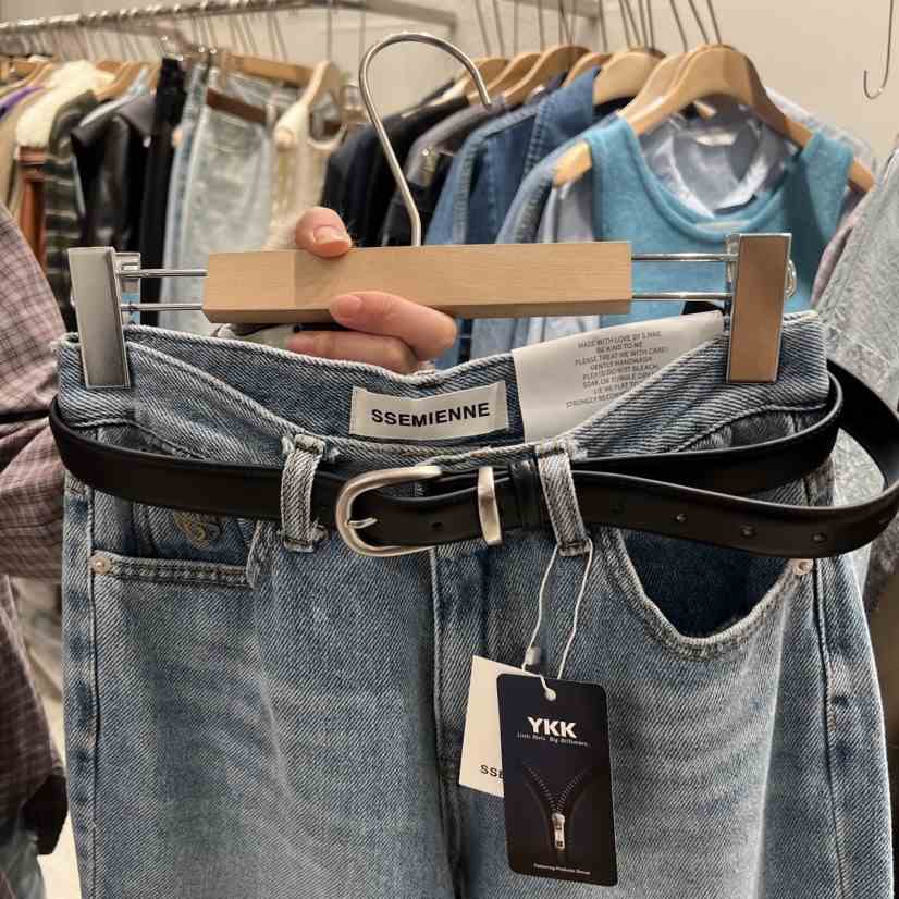 SSEMIENNE東大門實拍女裝新品26春夏職業人氣真品休閑腰帶SSENIQUE腰帶