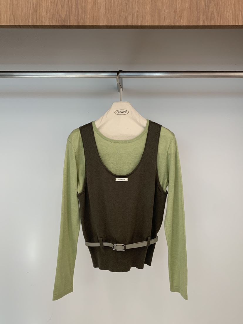 ONE MONE韓國直郵女裝新款職業休閑真品26春夏人氣套裝棉質ONE MONE套裝