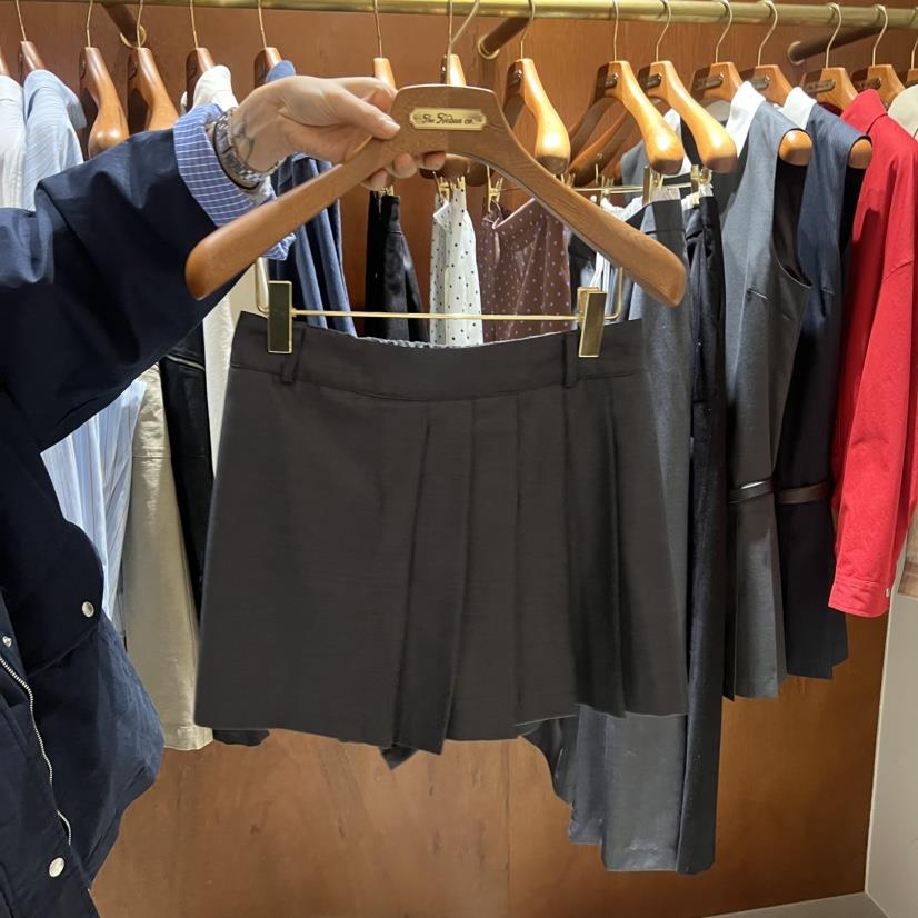 HEBON東大門實拍女裝新品26春夏推薦休閑時尚人氣裙褲褶裙HEBON裙褲