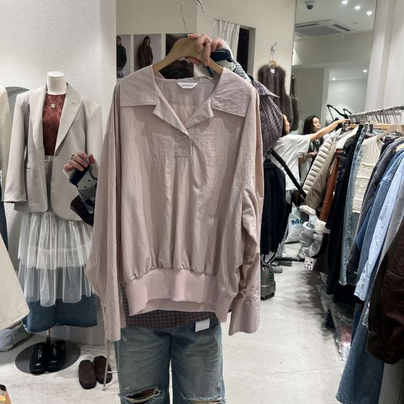 SSEMIENNE東大門代購女士新品推薦人氣時尚26春夏襯衫蕾絲衫SSENIQUE襯衫/蕾絲衫