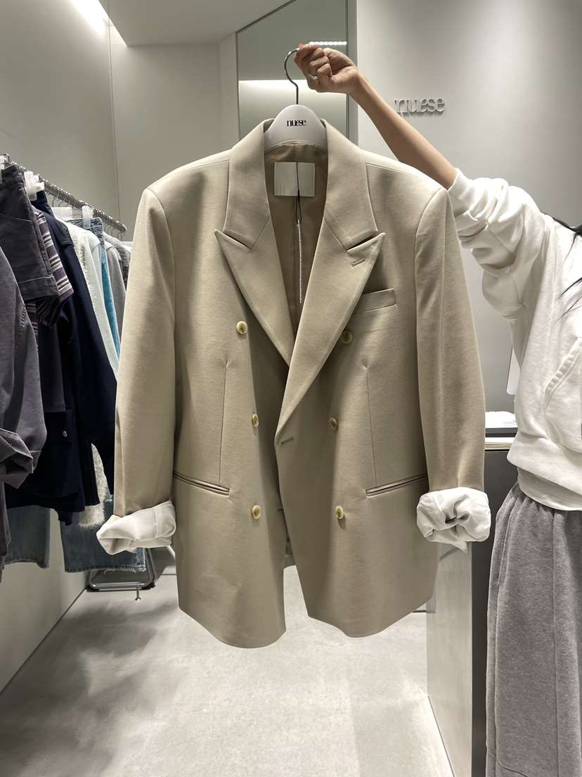 NUESE東大門直郵女士新款休閑推薦熱賣真品職業26春夏夾克雙層NUESE夾克