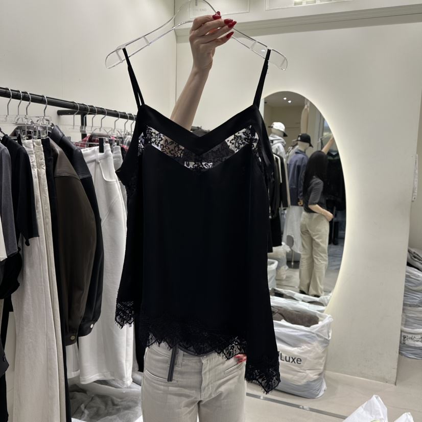 AT THE END韓國直郵女士新款人氣26春夏真品熱賣吊帶背心AT THE END吊帶/背心