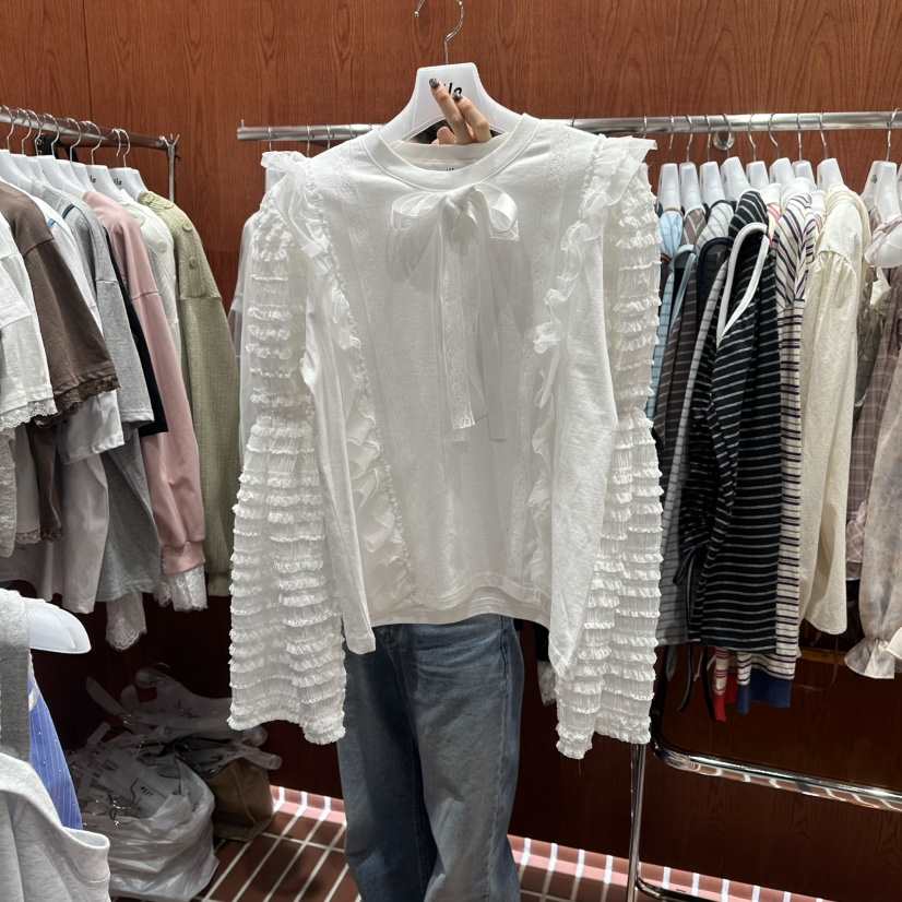 ILLO/MOCI東大門直郵女士新品真品26春夏時尚熱賣長袖T恤ILLO/MOCI長袖T恤