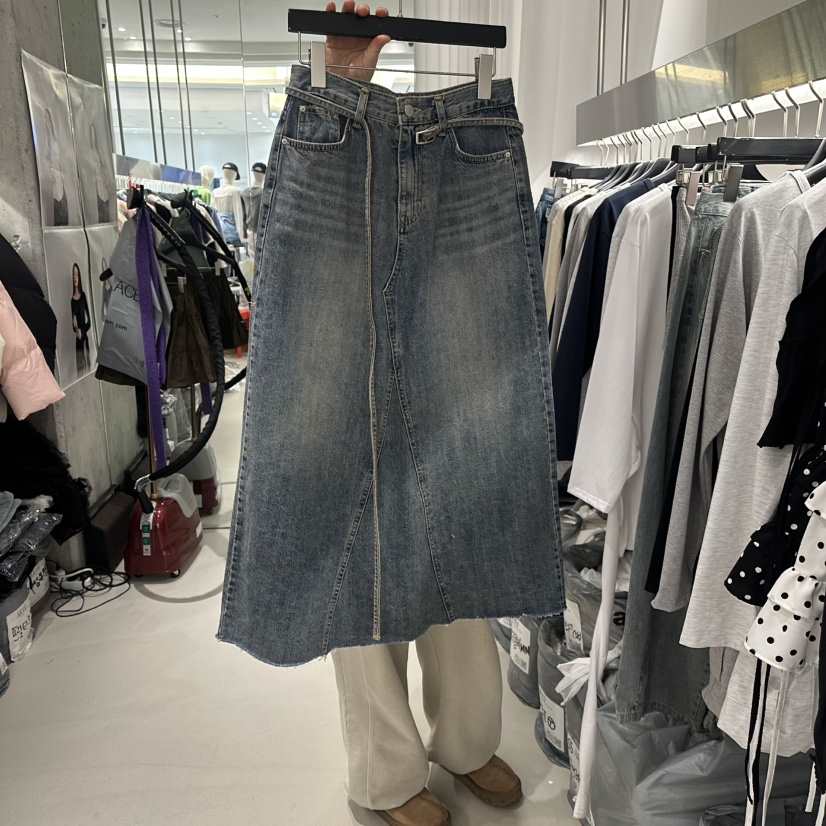 ARTE STUDIO/ATTENTION EDITORIAL東大門直郵女裝新品休閑長裙含腰帶套裝ARTE STUDIO/ATTENTION EDITORIAL長裙