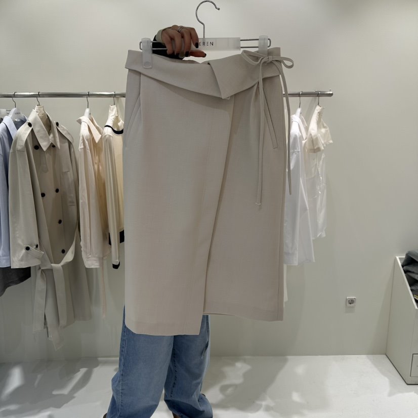 VEREN東大門代購女裝新品休閑推薦時尚職業26春夏半身裙中短裙VEREN半身裙/中短裙