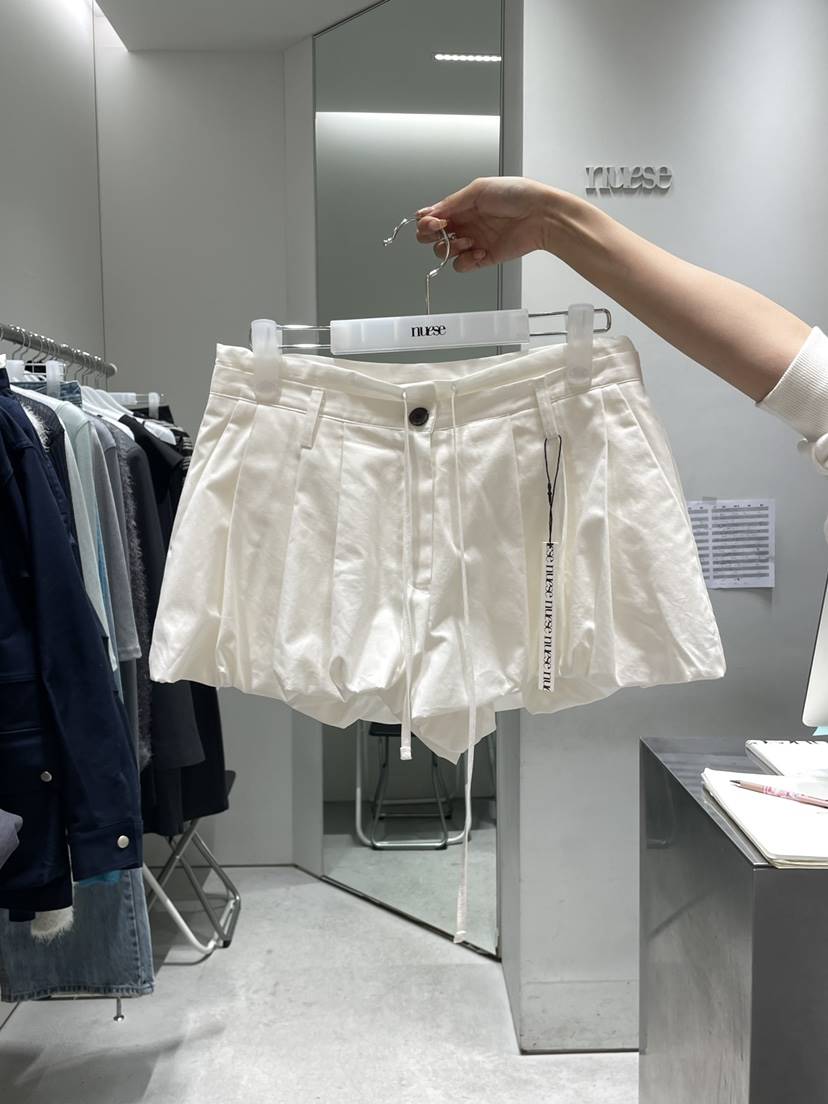 NUESE東大門實拍女裝新款職業休閑26春夏時尚真品熱賣短褲NUESE短褲