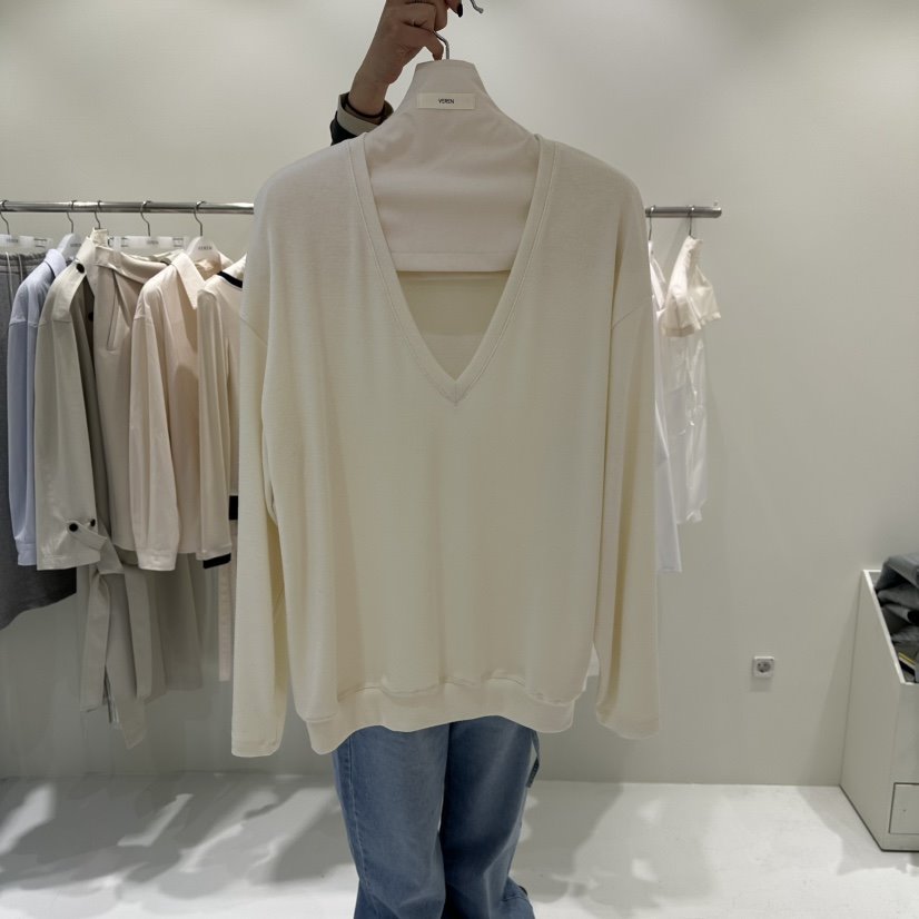 VEREN東大門代購女士新款休閑職業推薦熱賣時尚人氣長袖T恤VEREN長袖T恤
