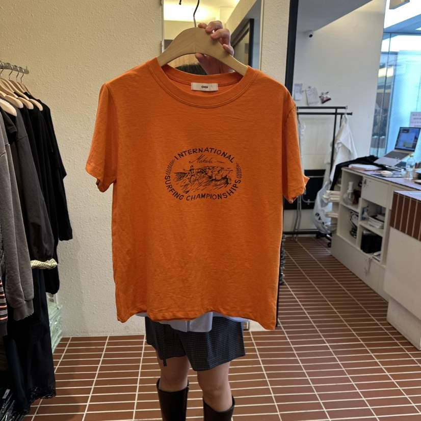 CHOI-L韓國代購女士新款休閑時尚26春夏人氣推薦熱賣T恤CHOIT恤