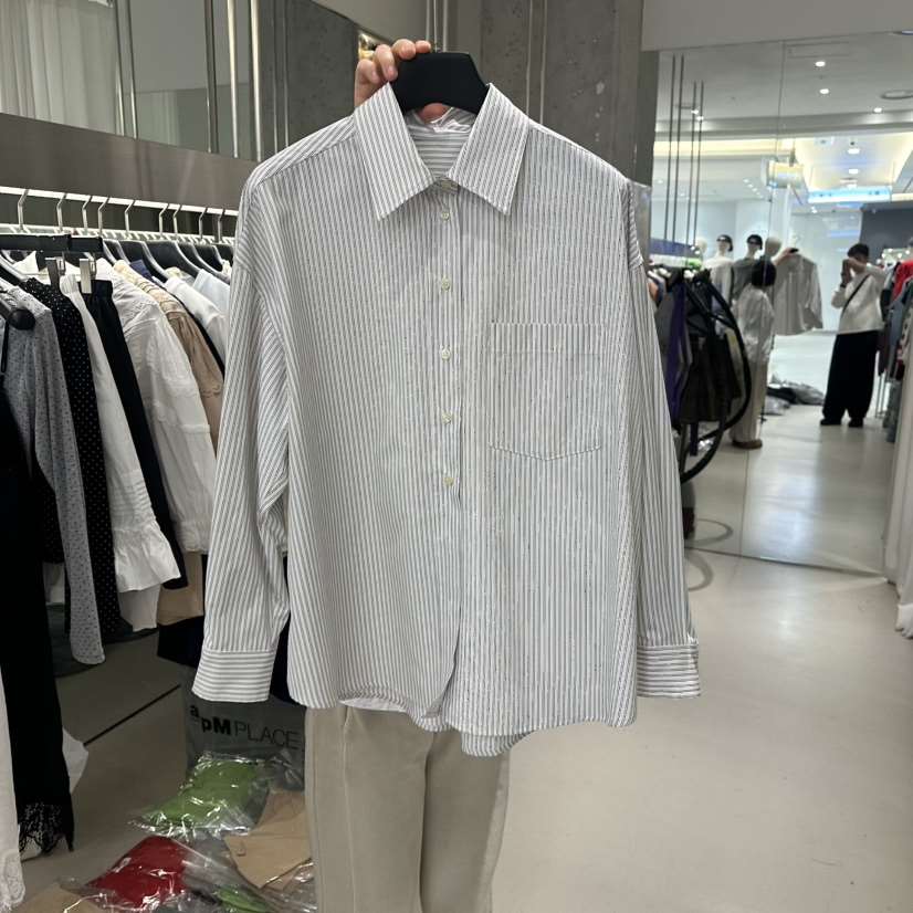 ARTE STUDIO/ATTENTION EDITORIAL東大門實拍女裝新品時尚襯衫蕾絲衫ARTE STUDIO/ATTENTION EDITORIAL襯衫/蕾絲衫