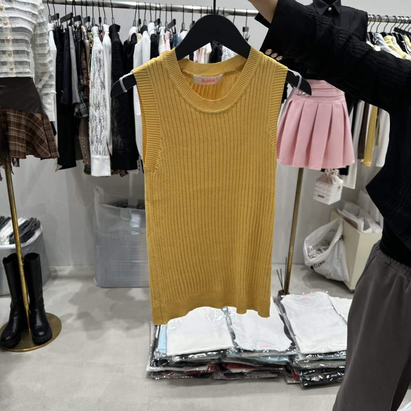 BUBBLE/LOTTIMO東大門代購女士新品人氣時尚吊帶背心圓領BUBBLE/LOTTIMO吊帶/背心