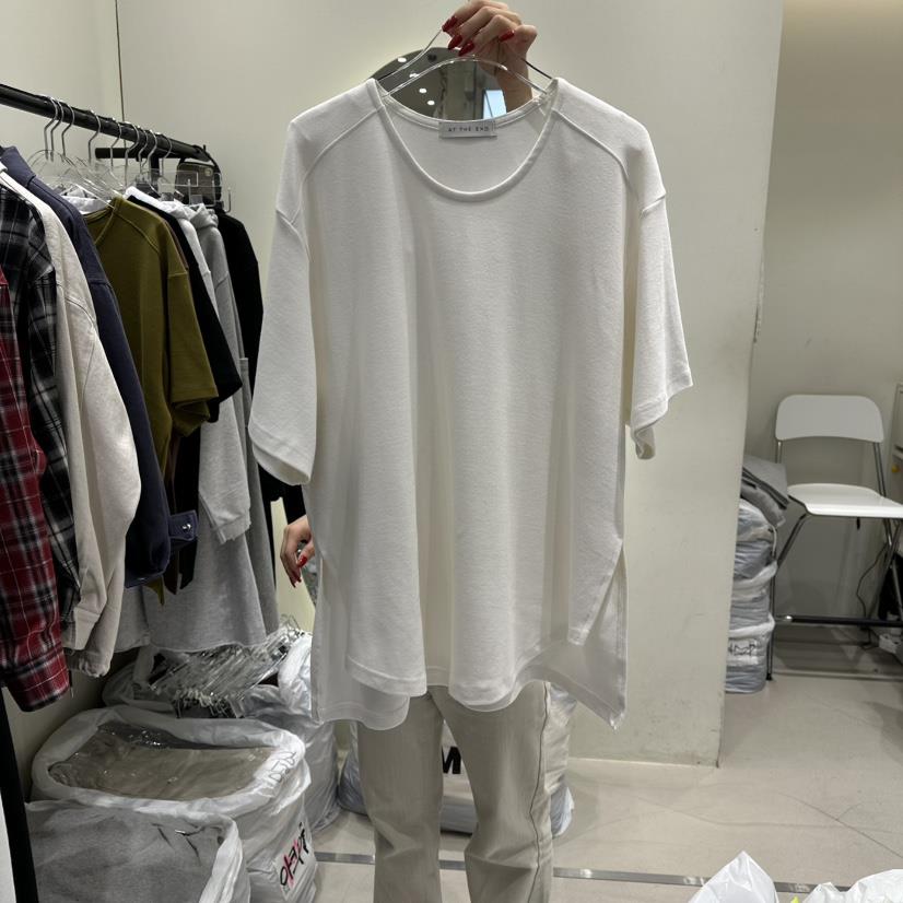 AT THE END東大門實拍女裝新款26春夏職業人氣時尚熱賣T恤AT THE ENDT恤