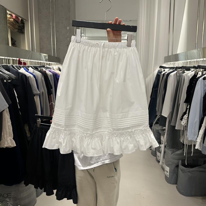 ARTE STUDIO/ATTENTION EDITORIAL韓國代購女士新款休閑半身裙中短裙ARTE STUDIO/ATTENTION EDITORIAL半身裙/中短裙