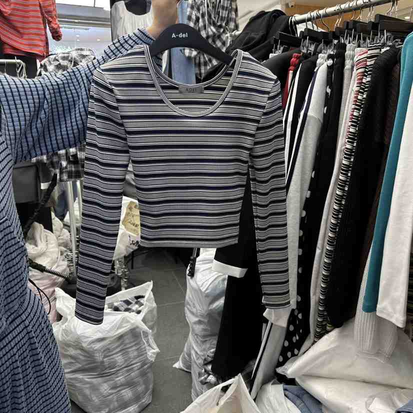 A-DEL韓國代購女士新品時尚熱賣人氣休閑職業推薦長袖T恤A-DEL長袖T恤