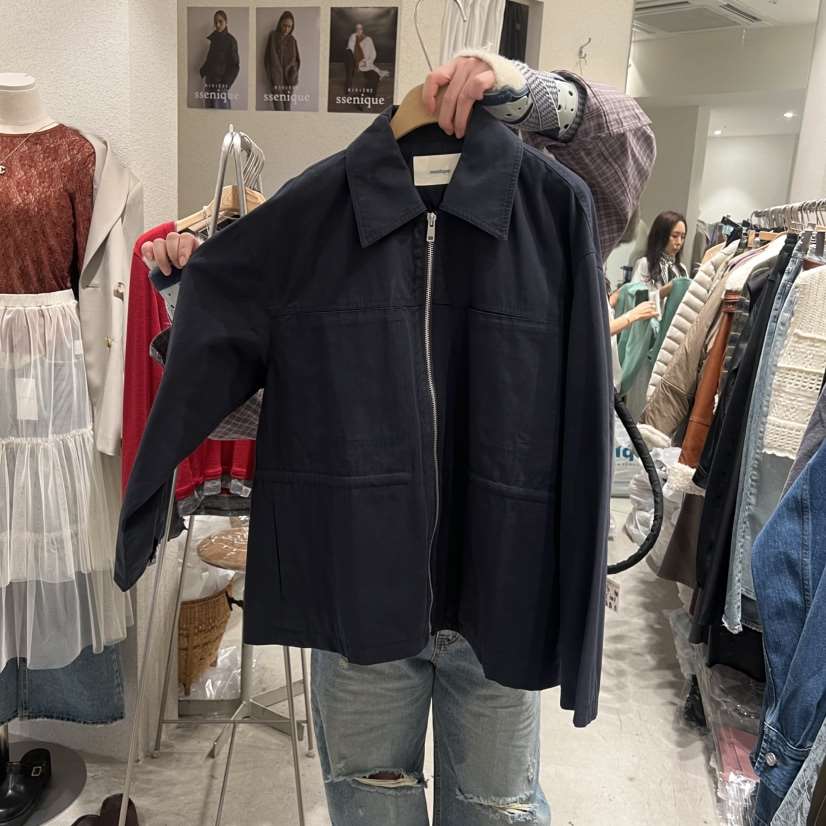 SSEMIENNE韓國直郵女士新款真品休閑人氣推薦職業時尚夾克棉SSENIQUE夾克