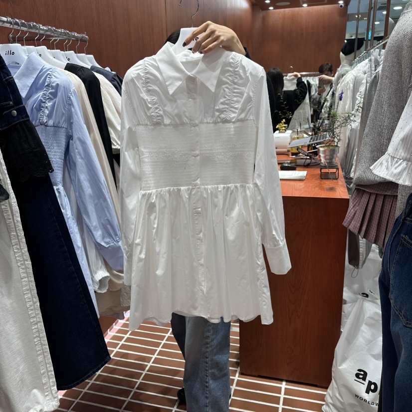 ILLO/MOCI韓國代購女裝新款休閑熱賣26春夏推薦職業連衣裙ILLO/MOCI連衣裙