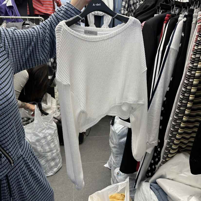 A-DEL東大門代購女士新款人氣職業時尚熱賣真品26春夏針織衫A-DEL針織衫