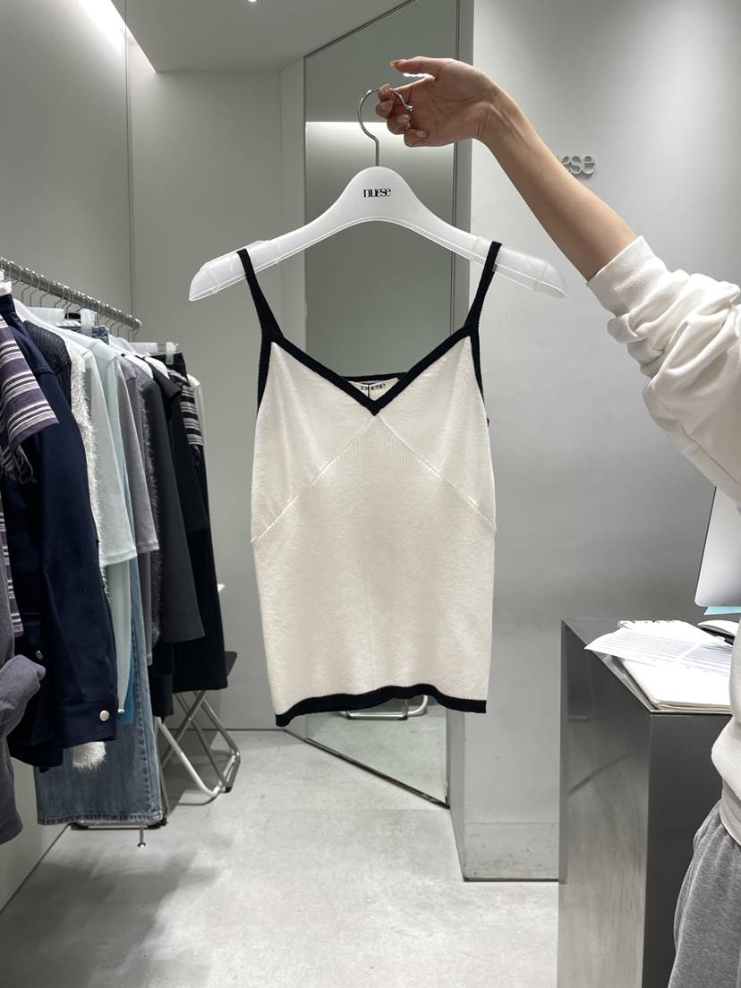 NUESE東大門實拍女士新品26春夏人氣推薦真品時尚吊帶背心NUESE吊帶/背心