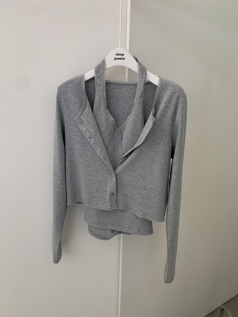 SHOP POSTER東大門實拍女裝新品推薦休閑職業時尚套裝套裝SHOP_POSTER套裝