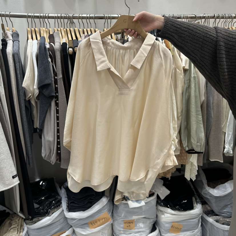 G.I-L東大門代購女裝新品推薦熱賣時尚人氣26春夏襯衫蕾絲衫G.I-L襯衫/蕾絲衫