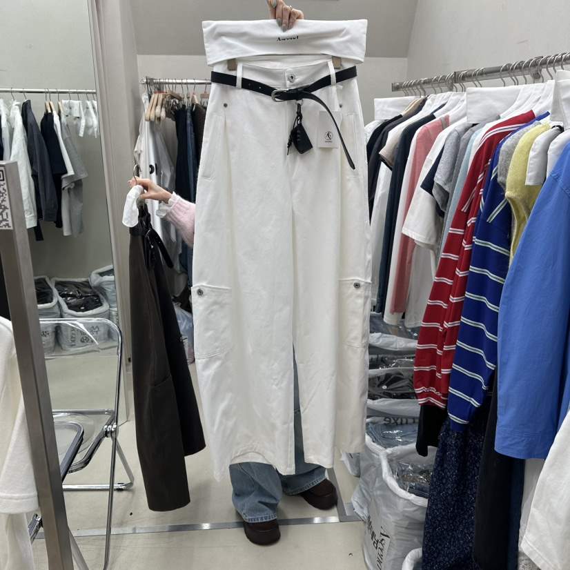 ASCEND東大門直郵女士新品26春夏真品職業休閑褲不含腰帶ASCEND休閑褲