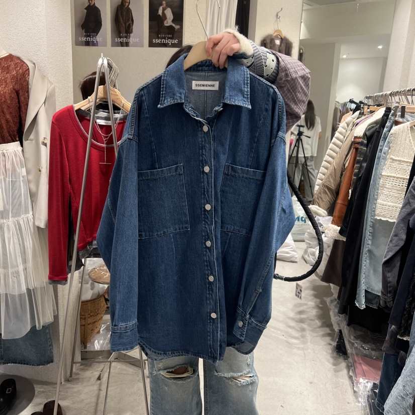 SSEMIENNE東大門代購女裝新款26春夏熱賣真品休閑時尚夾克SSENIQUE夾克