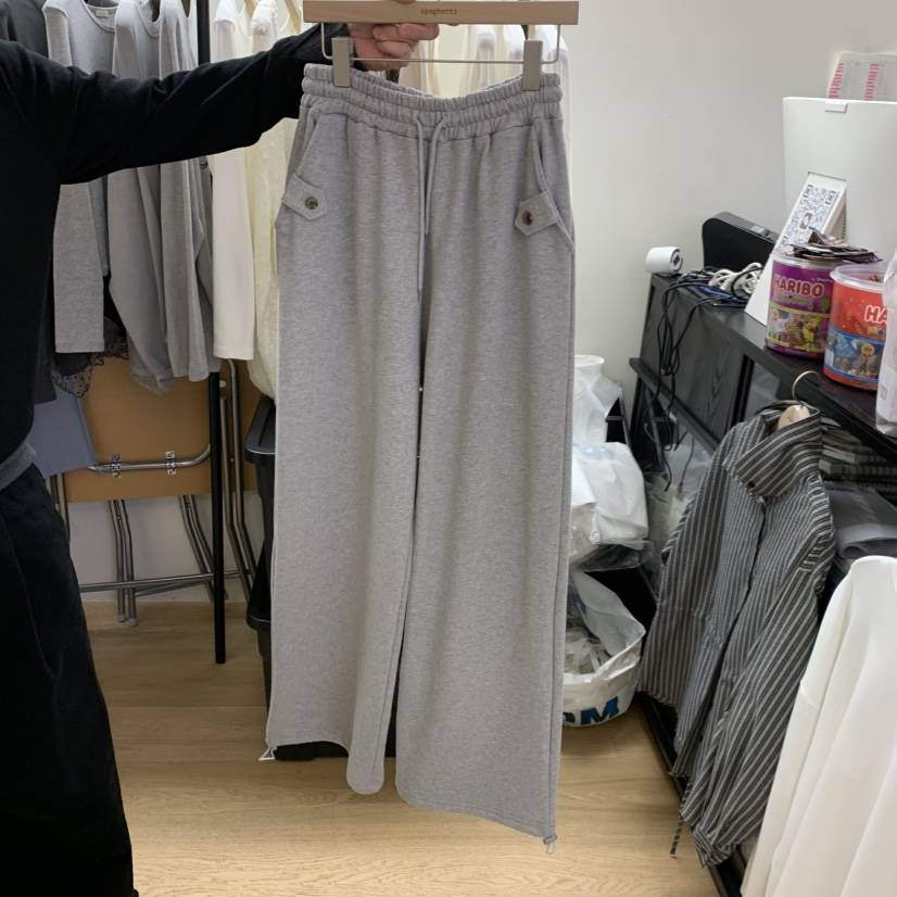 SPAGHETTI東大門實拍女裝新款時尚休閑26春夏職業人氣休閑褲spaghetti休閑褲