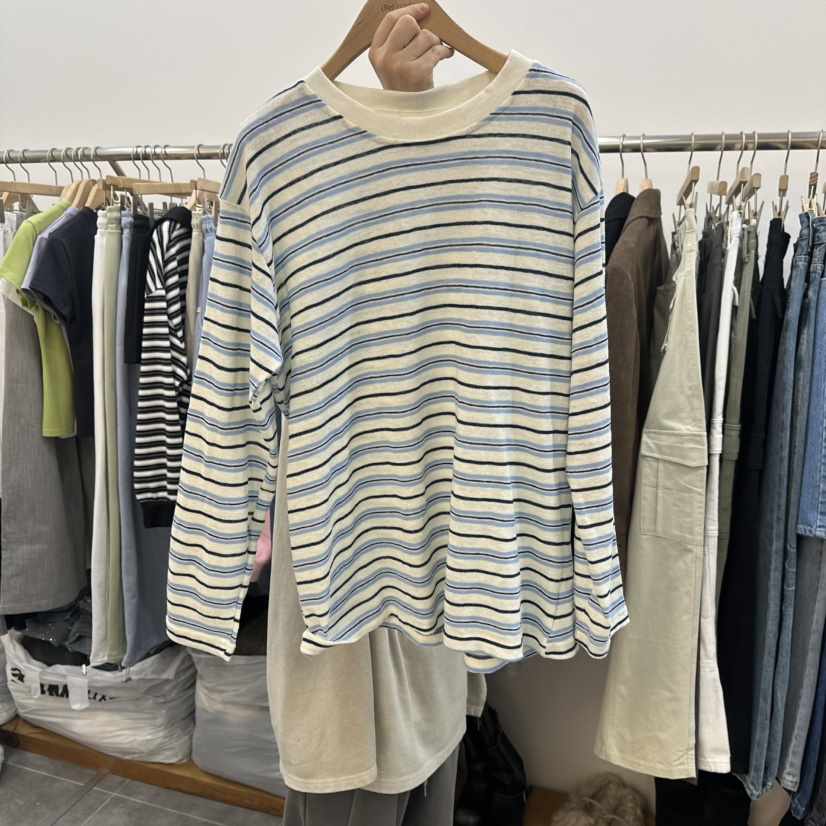 DELIGHT-L東大門代購女裝新款真品推薦26春夏職業長袖T恤DELIGHT-L長袖T恤