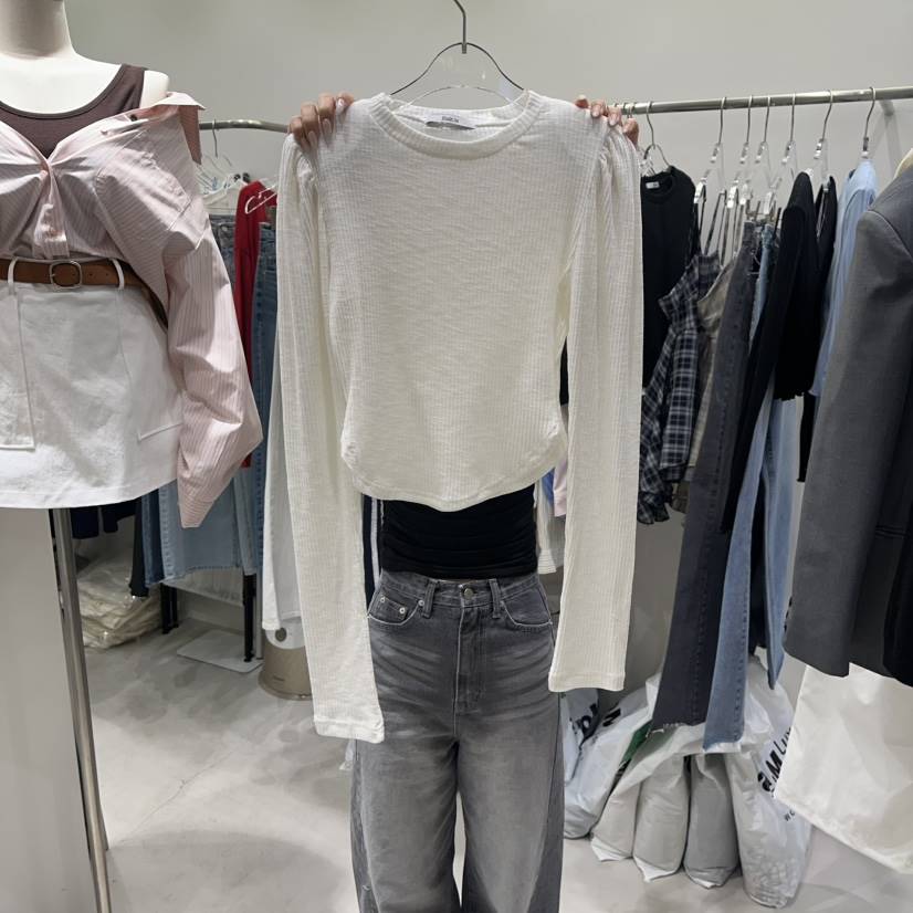 BAIE.38東大門代購女裝新款26春夏人氣時尚休閑真品長袖T恤BAIE.38長袖T恤