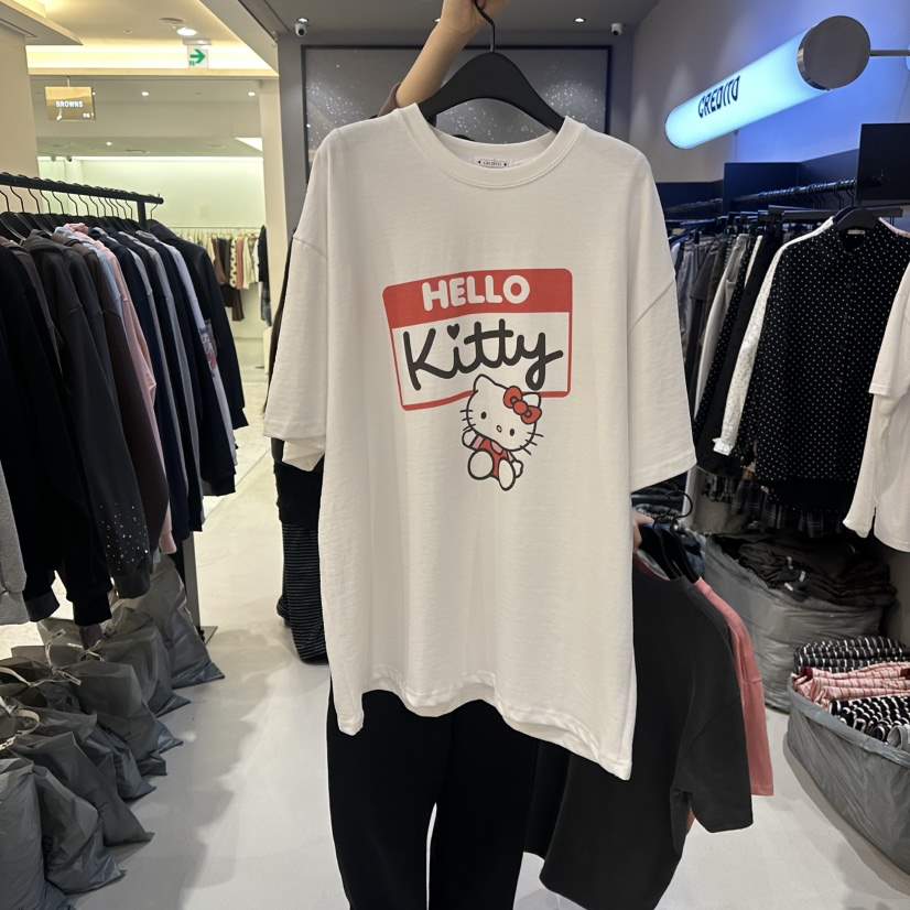 CREDITO韓國代購女士新品推薦時尚真品休閑熱賣人氣職業T恤CREDITOT恤