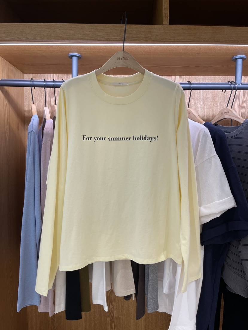 HI YANN東大門實拍女士新品職業推薦休閑時尚熱賣長袖T恤HI YANN長袖T恤